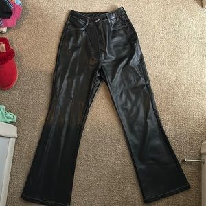 Leather pants